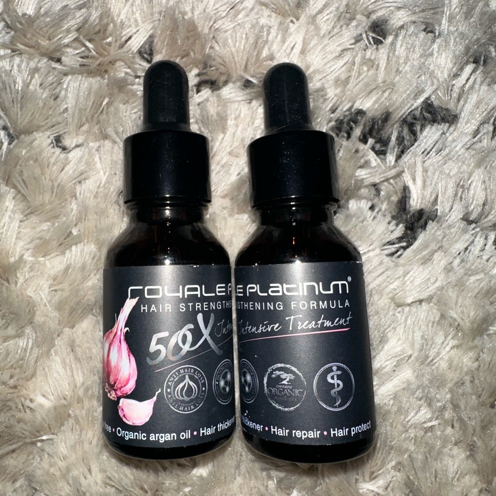 Royale Platinum Hair Strengthening Intensive Formula - Set of 2